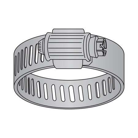 Heritage Industrial Hose Clamp, Gen Purp, SAE No 32 All SS316 HCGP-111-032-500